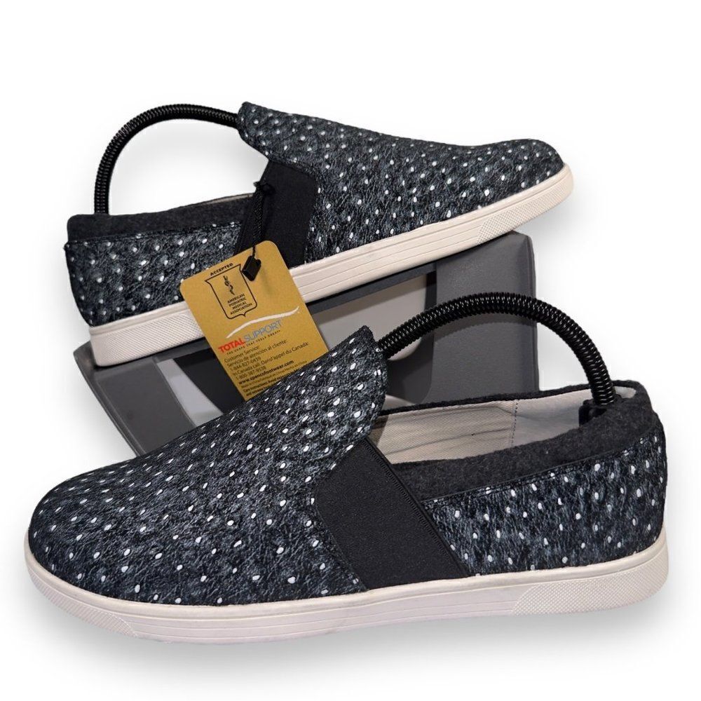 Spenco Santa Cruz Slip-on Sneaker‎ Loafers "Ostrich" Women's 9D
